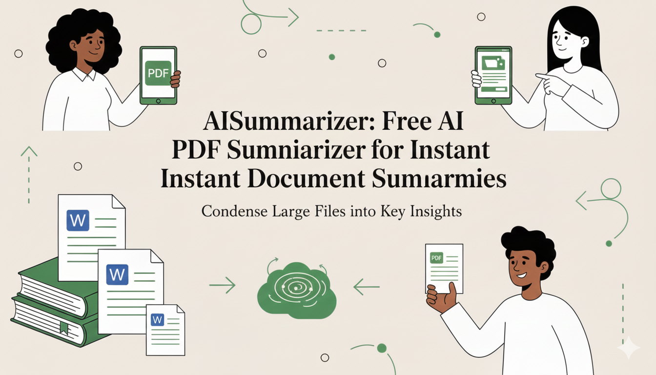 AISummarizer: Free AI PDF Summarizer for Instant Document Summaries